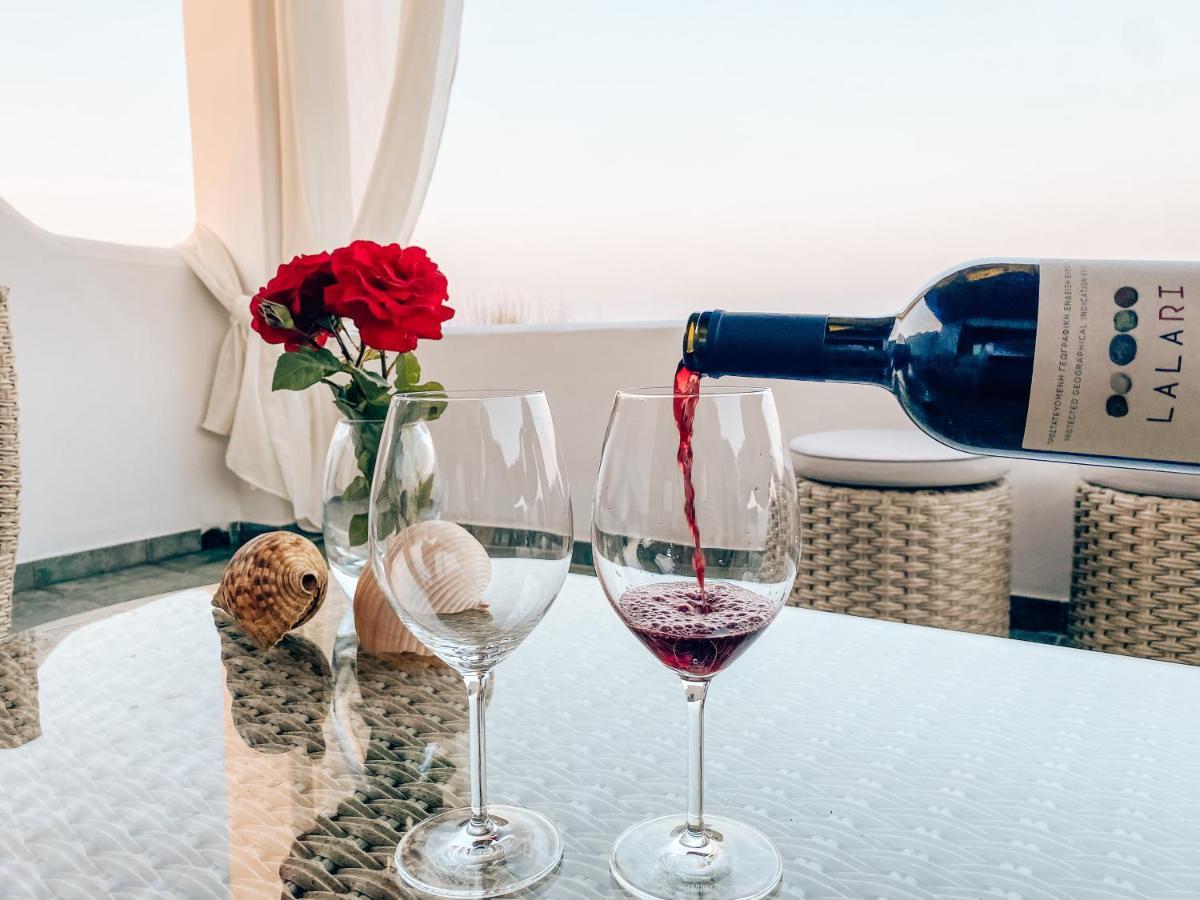 Luxury 3Br Sunrise Villa , Seaside Gyrismata Szkírosz Kültér fotó
